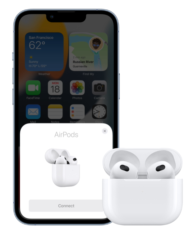 connection airpods